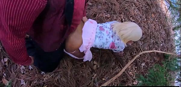  On Forest Pine Needles Nailing My Wife Daughter Like A Dog On All Four, Cute Blonde Ebony Msnovember Hardcore All4 Doggystyle Outdoors, By Horny Dadd In Law BBC, Skirt Pulled Up Grabbing Her Hips on Sheisnovember